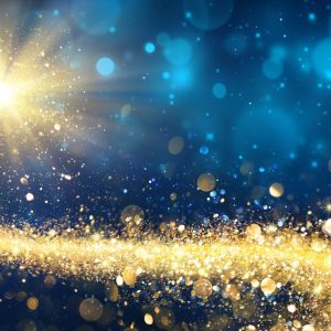 Gold Reiki. The picture illustrates the Gold Reiki beams.